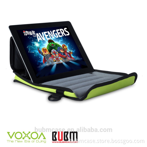 9.7 inches BUBM Green Nylon Shoulder Bag Tablet PC